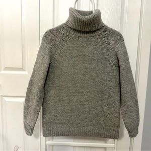 GAP Turtleneck Sweater Extra Small Gray